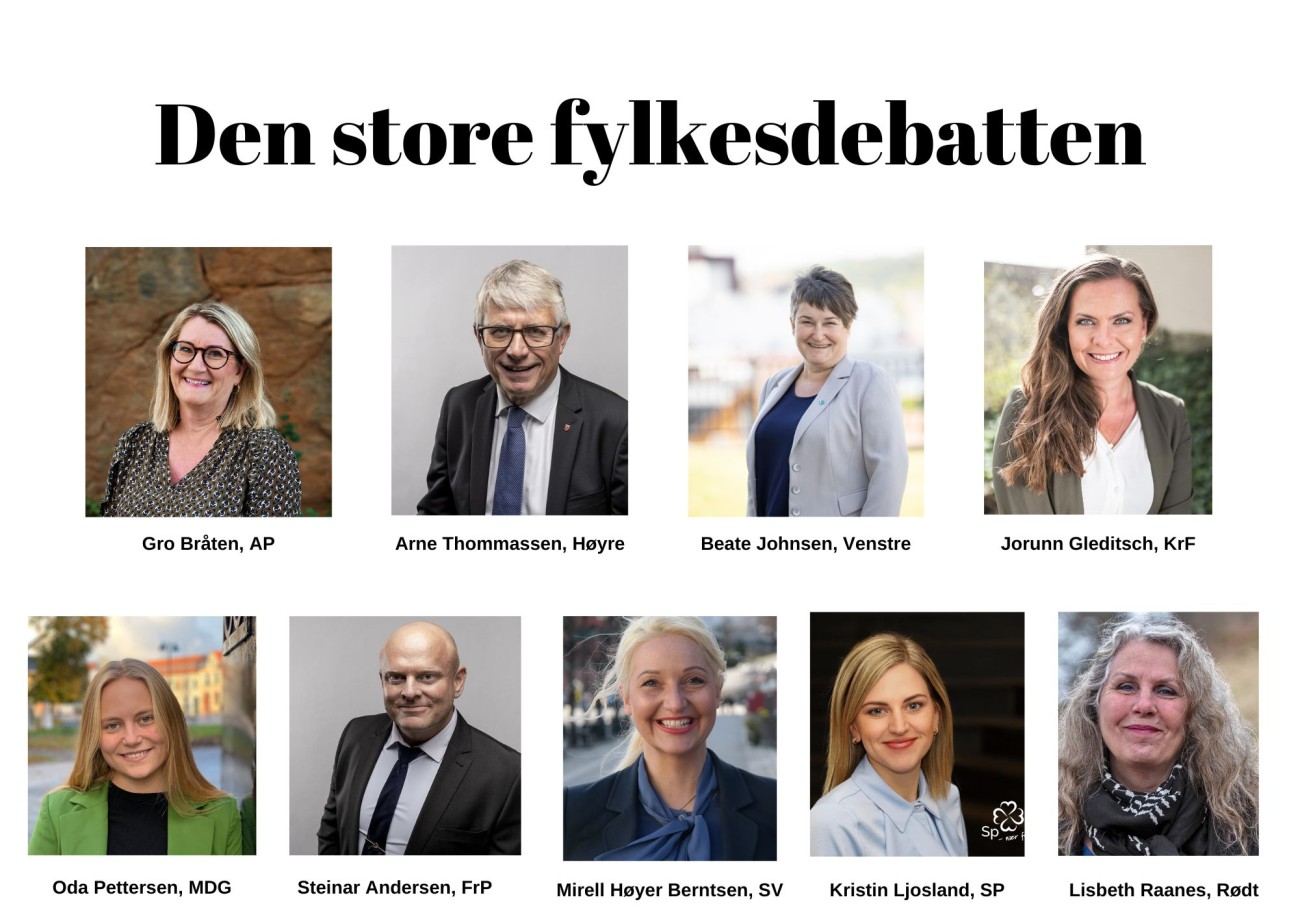 Den store fylkesdebatten, i regi av NHO/LO Agder